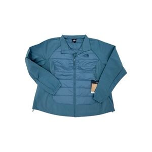 The North Face Goblin Blue Plus‎ Size Shelter Cove Hybrid Jacket Womens 2X
